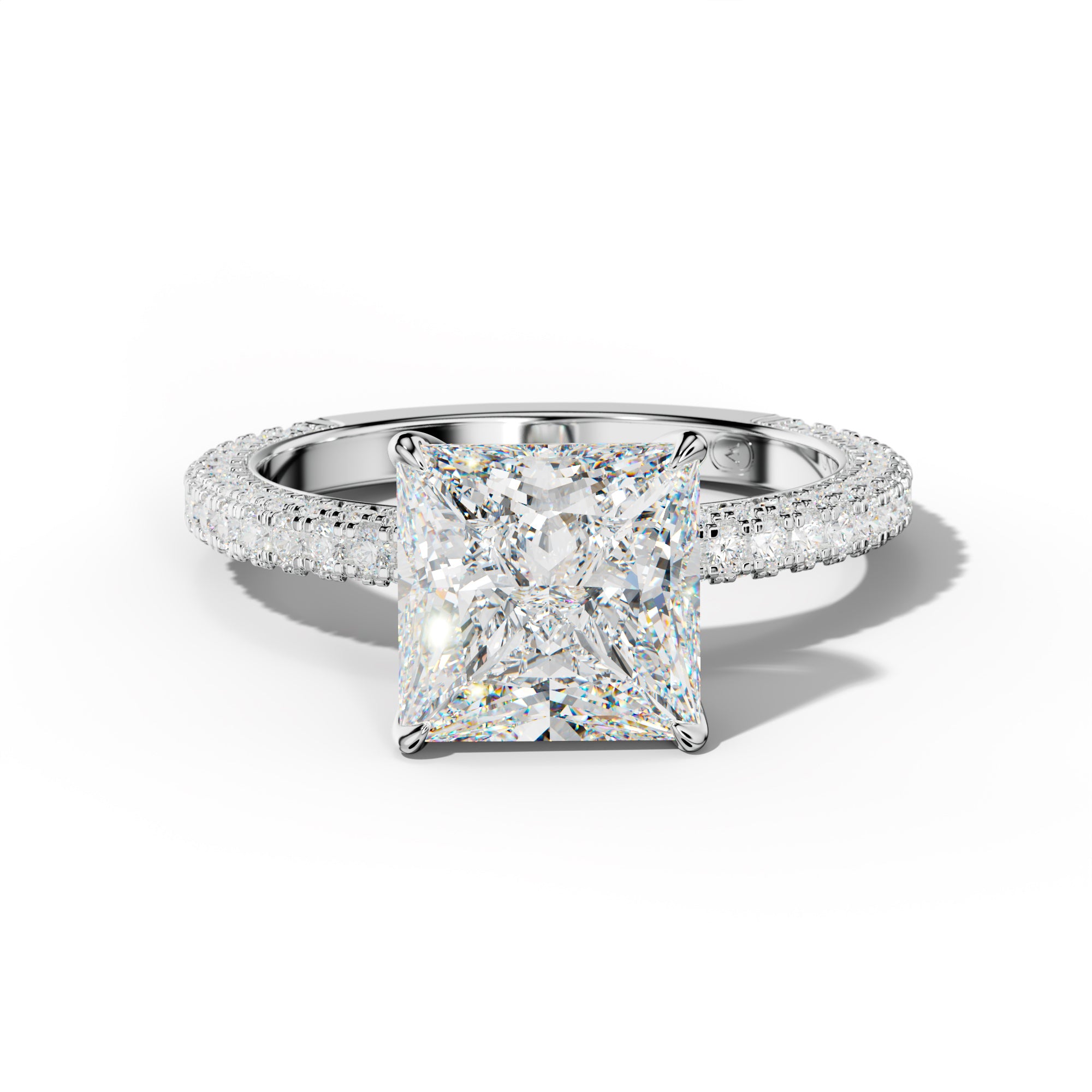 Autumn Princess Cut Engagement Ring